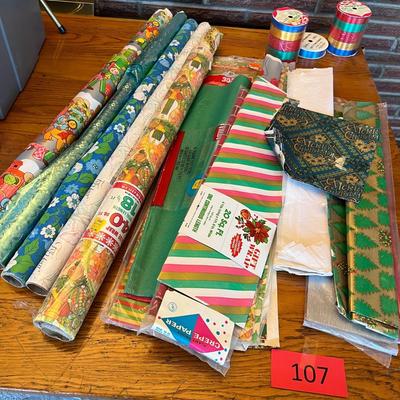 Vintage Wrap & Tissue Paper