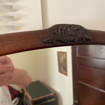 Antique Dresser with Mirror 2