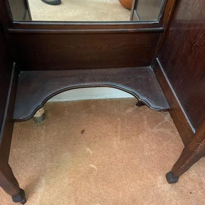 Antique Dresser with Mirror 2