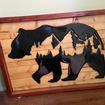 Framed Bear Art