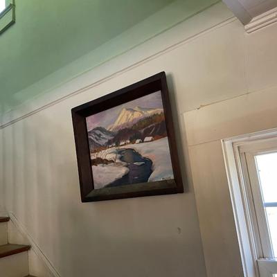 Original Oil Signed Mavis