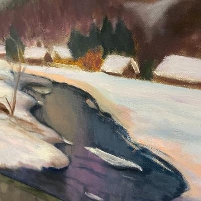 Original Oil Signed Mavis