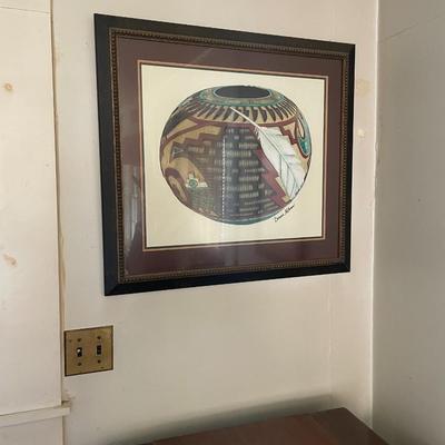 Framed Print Signed Bonnie Gibson