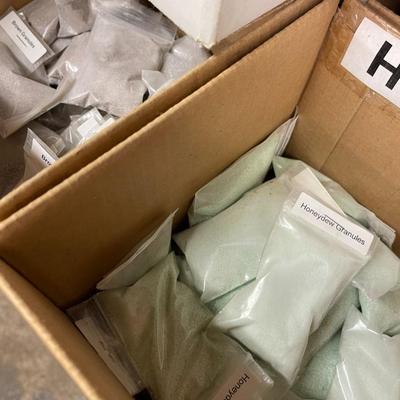 Shelf 26 Inventory Angelus Granules & Nuggets in Packets  and Jars (Hundreds of them)