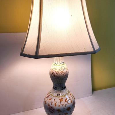 Lot #88  Table Lamp made from Antique Chinese Vase