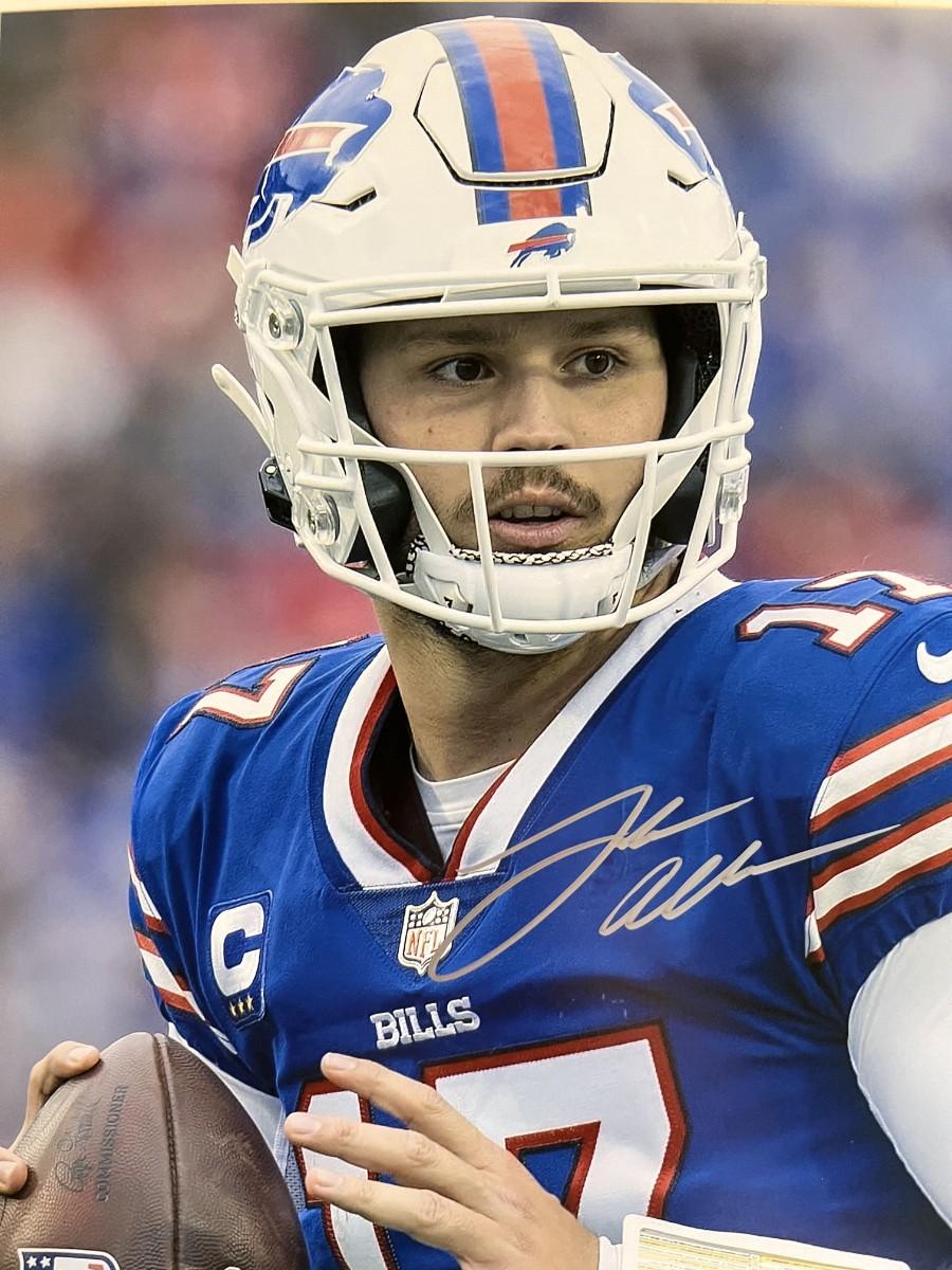 Buffalo Bills Quarterback Josh Allen signed photo | EstateSales.org