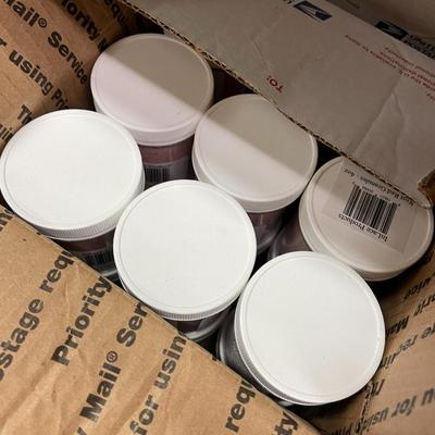 Shelf 28 Inventory Angelus Granules 140+ 4 oz Jars