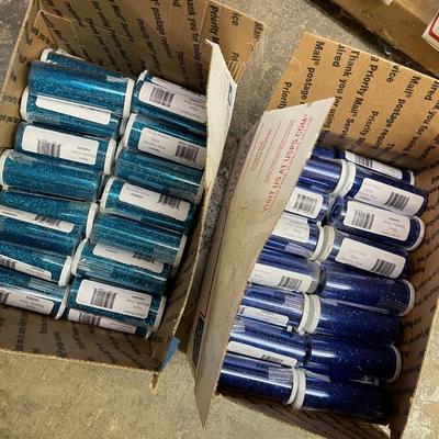 Shelf 38 Inventory InLace Products Metalic Dust Approximately 560 Tubes