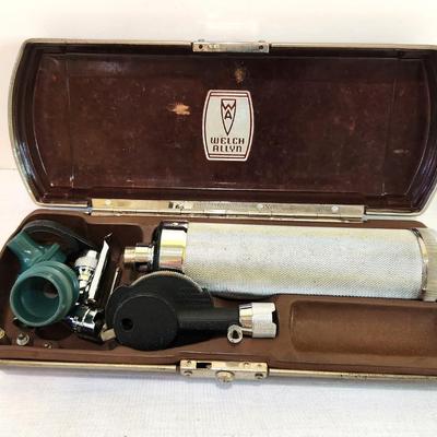 Lot #92  Vintage Welch Allyn Otoscope in case