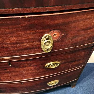 Lot #93  Antique 3 Drawer Desser