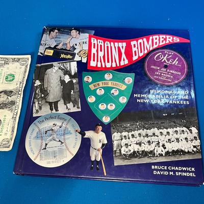 "THE BRONX BOMBERS" BASEBALL BOOK
