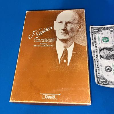 "J. GOLDEN" ONE MAN SHOW BY JAMES ARRINGTON on 2 CASSETTE TAPES