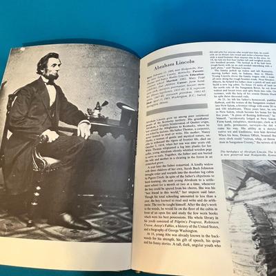 "PRESIDENTS OF THE UNITED STATES" BOOK of STORIES OF THEIR LIVES THRU JFK