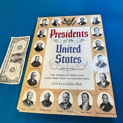 "PRESIDENTS OF THE UNITED STATES" BOOK of STORIES OF THEIR LIVES THRU JFK