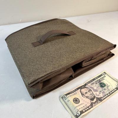 SOFT SIDE FOLDING STORAGE BIN