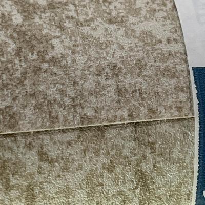 2 ROLLS OF DOUBLE ROLL VINYL WALLCOVERING PRE-PASTED NEUTRAL PATTERN