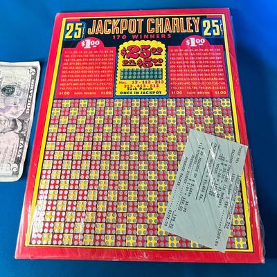 VINTAGE PUNCHBOARD GAME NEVER OPENED