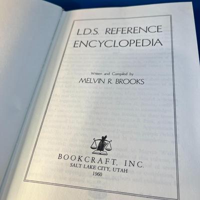 1960 L.D.S. REFERENCE ENCYCLOPEDIA by MELVIN R. BROOKS