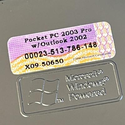 HP iPAQ "POCKET PC" IN LEATHER CASE WITH STYLUS