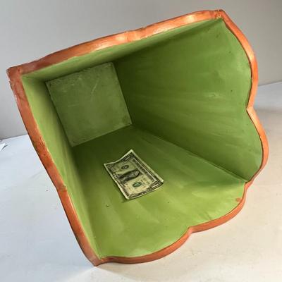 QUAINT PASTORAL SCENES PAINTED UMBRELLA STAND