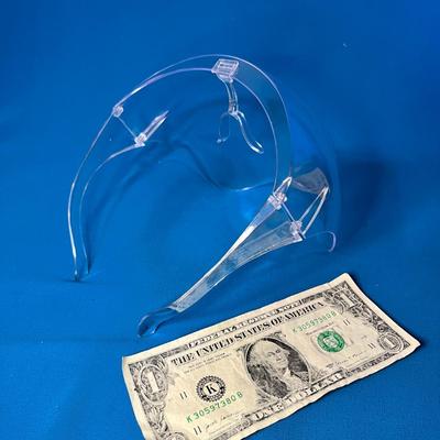 CASE OF SALON PROTECTIVE FACE SHIELDS NEW IN BOX 12 TOTAL COUNT