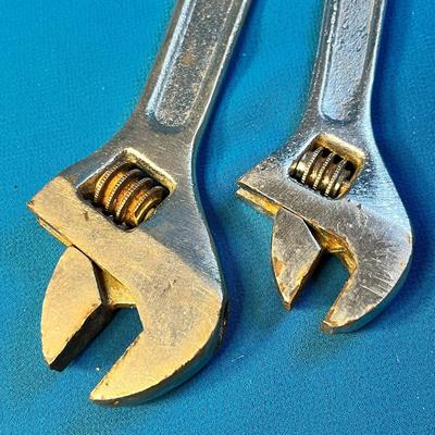PAIR OF KMC ADJUSTABLE WRENCHES