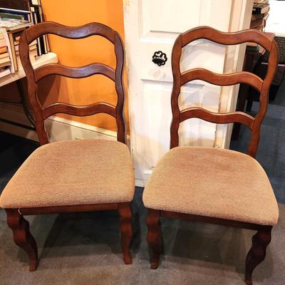 Lot #99  Pair of Bassett Side Chairs