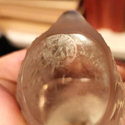 Lot #102  Baccarat Crystal Bird