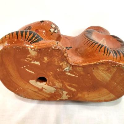 Lot #103  Vintage Tomala Pottery Red Clay Cat