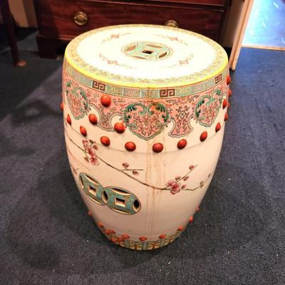 Lot #109  Vintage Chinese Style Garden Seat