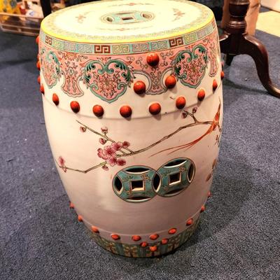 Lot #109  Vintage Chinese Style Garden Seat