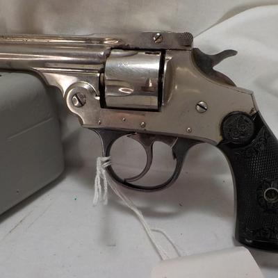 Iver Johnson double action 32 cal. revolver. est. $130 to $200.