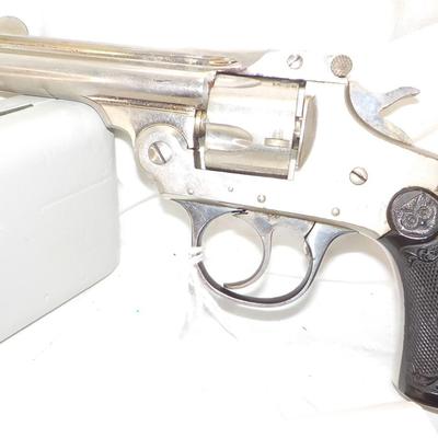 Iver Johnson double action 32 cal. revolver. est. $130 to $200.