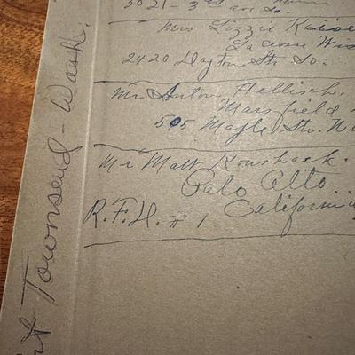 Early 1900â€™s Picture of Soldiers w/ Signatures