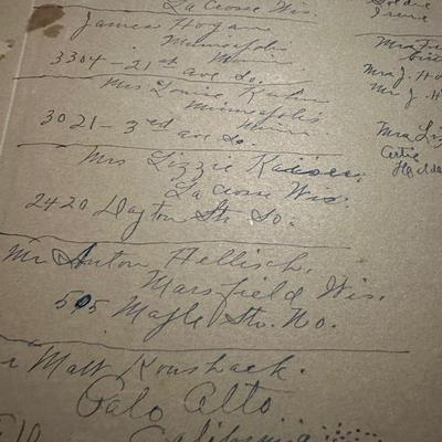 Early 1900â€™s Picture of Soldiers w/ Signatures