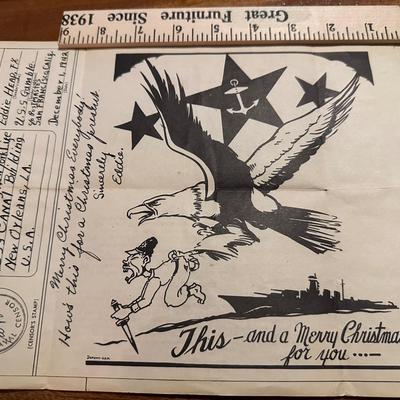 Navy V Mail Dated 1942