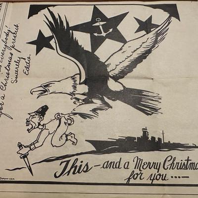 Navy V Mail Dated 1942