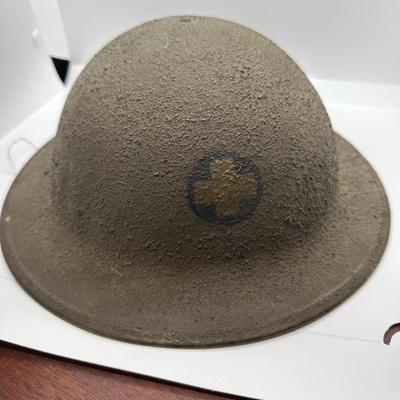 Original WWI M1917 Medic Helmet