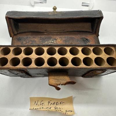 Vintage Rifle Cartridge Box