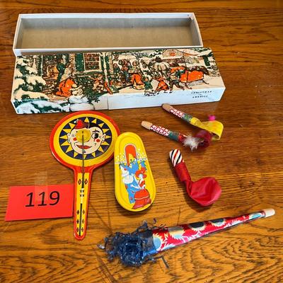 Vintage noise makers