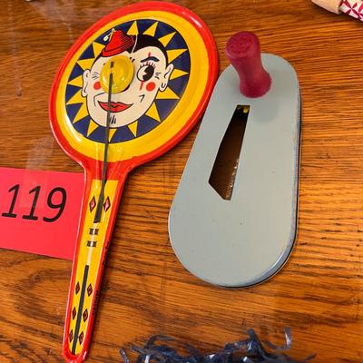Vintage noise makers