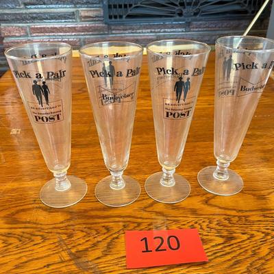 Post Pilsner Glasses