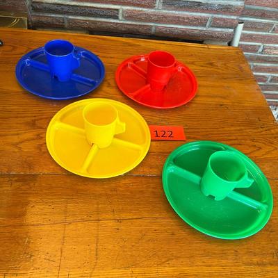 Plastic picnic ware