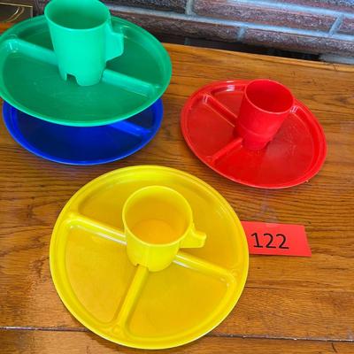 Plastic picnic ware