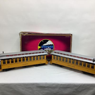 439 M.T.H. Electric Train 2 Car 70' Baggage/Coach Set