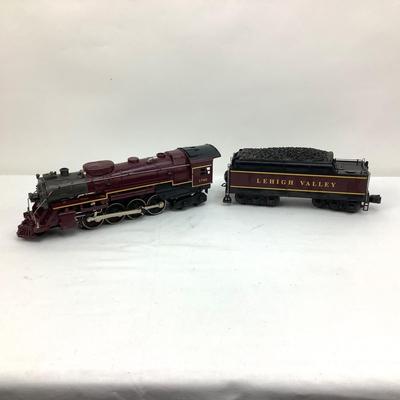 449 Williams Lehigh Valley Berkshire Steam Locomotive & Coal Car
