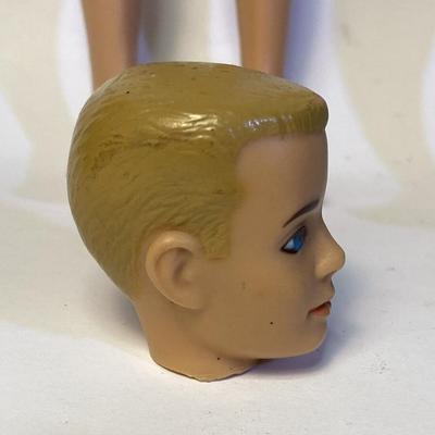  KEN DOLLS 750 PAINTED HAIR BLONDE 1963