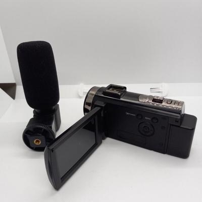 Full HD Camcorder FHD 1080P 24 MP Digital Video Camera Black