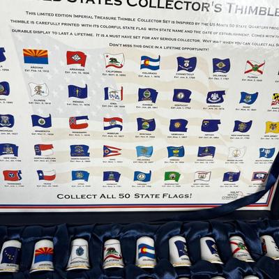 United States Thimble Collection Set