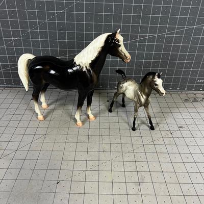 Pair of Vintage Breyers Horses